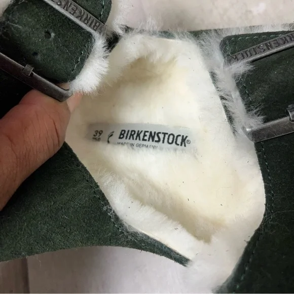 NWOT Birkenstock Arizona Shearling-Lined Sandals Size 39 - Picture 3 of 8
